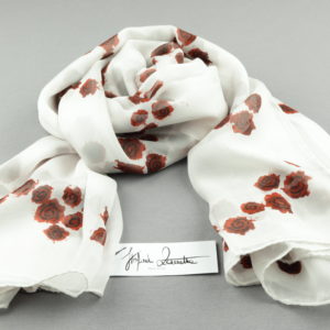 “Profumo di Passione” foulard (small roses)